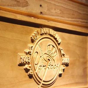 New York Yankees 100th Anniversary Logo Wood Sign - Legacy Edition