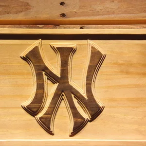 New York Yankees 2 Wood Sign