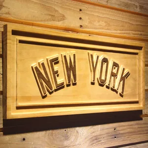 New York Yankees 5 Wood Sign
