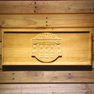 New York Yankees Stadium Wood Sign - Legacy Edition