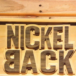 Nickelback Wood Sign