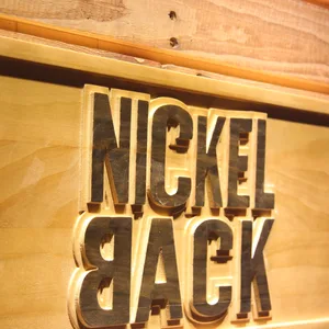 Nickelback Wood Sign