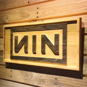 Nine Inch Nails Wood Sign