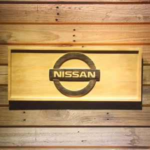 Nissan Wood Sign