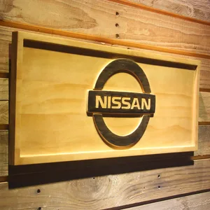 Nissan Wood Sign