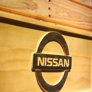 Nissan Wood Sign