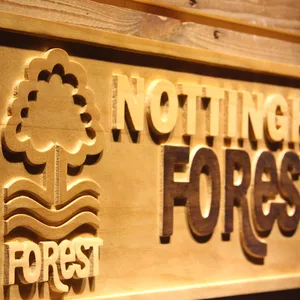 Nottingham Forest FC Wood Sign