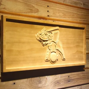 Oakland Athletics 1999 Turn Ahead the Clock Elephant Logo Wood Sign - Legacy Edition