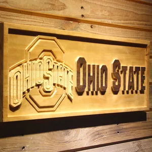 Ohio State Buckeyes Wood Sign
