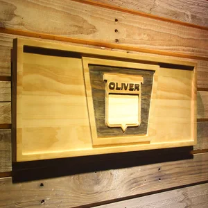 Oliver Old Logo Wood Sign