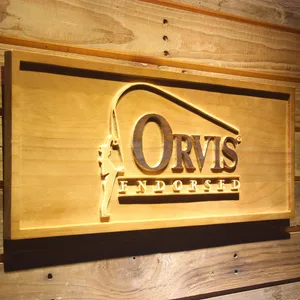 Orvis Endorsed Wood Sign