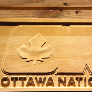 Ottawa Nationals Wood Sign - Legacy Edition