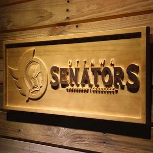 Ottawa Senators Wood Sign - Legacy Edition