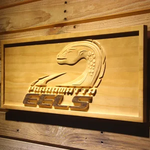 Parramatta Eels Wood Sign