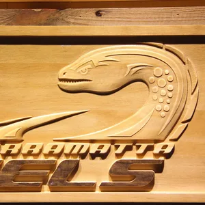Parramatta Eels Wood Sign