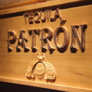 Patron Wood Sign
