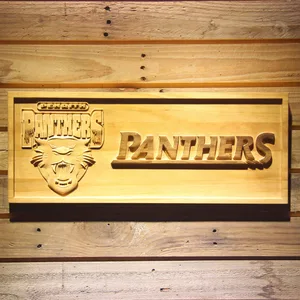 Penrith Panthers Wood Sign