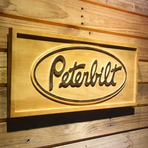 Peterbilt Wood Sign
