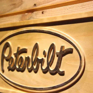 Peterbilt Wood Sign