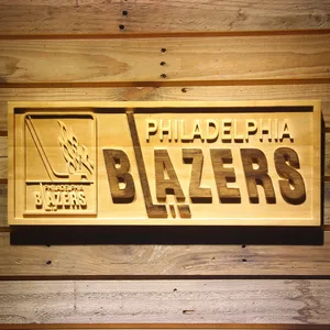 Philadelphia Blazers Wood Sign - Legacy Edition