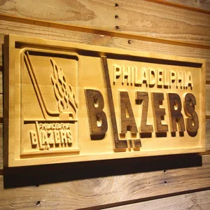Philadelphia Blazers Wood Sign - Legacy Edition