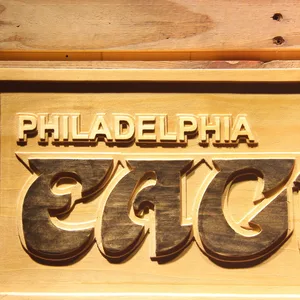 Philadelphia Eagles 1973-1995 Wood Sign - Legacy Edition