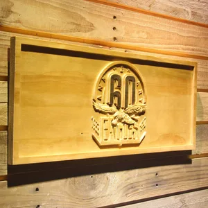 Philadelphia Eagles 60th Anniversary Logo Wood Sign - Legacy Edition