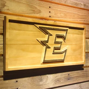 Philadelphia Eagles E Wood Sign