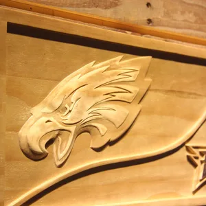 Philadelphia Eagles Split Wood Sign