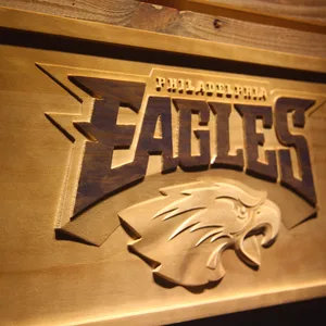 Philadelphia Eagles Wood Sign