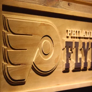 Philadelphia Flyers Wood Sign