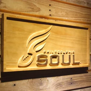 Philadelphia Soul Wood Sign