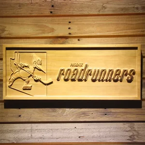Phoenix Roadrunners Wood Sign - Legacy Edition