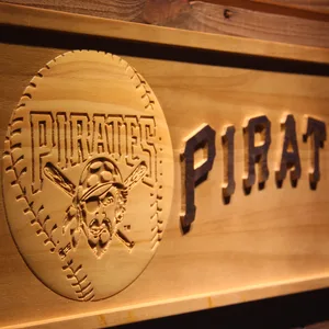 Pittsburgh Pirates Baseball Wood Sign - Legacy Edition