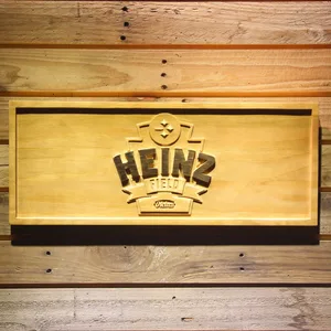 Pittsburgh Steelers Heinz Field Wood Sign
