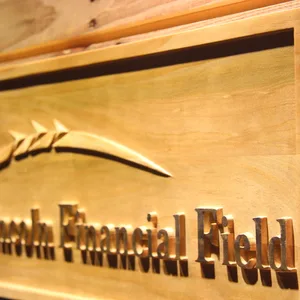 Pittsburgh Steelers Lincoln Financial Field Wood Sign