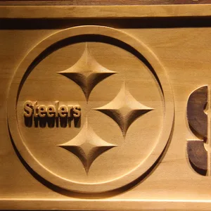 Pittsburgh Steelers Wood Sign