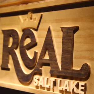 Real Salt Lake Wood Sign - Legacy Edition