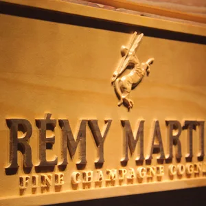 Remy Martin Wood Sign