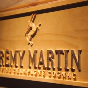 Remy Martin Wood Sign