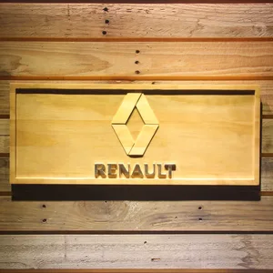 Renault Wood Sign
