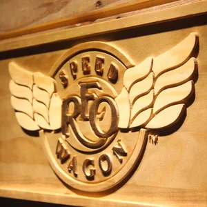 REO Speedwagon Wood Sign