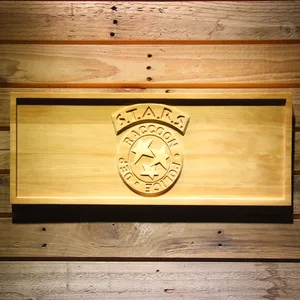 Resident Evil STARS Wood Sign
