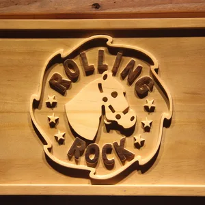 Rolling Rock Wood Sign