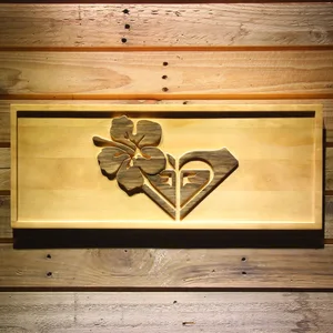 Roxy Luau Wood Sign