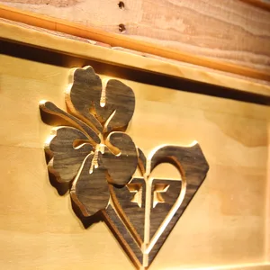 Roxy Luau Wood Sign