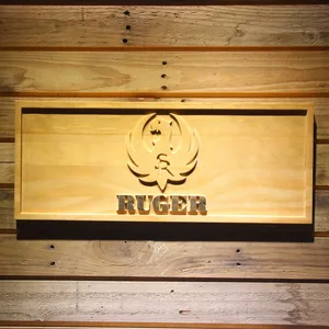 Ruger Wood Sign
