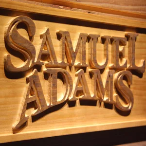 Samuel Adams Wood Sign