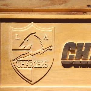 San Diego Chargers 1960 Wood Sign - Legacy Edition