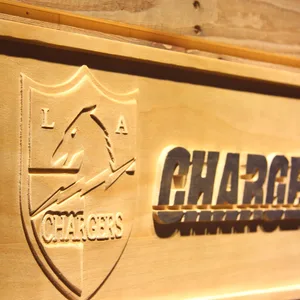 San Diego Chargers 1960 Wood Sign - Legacy Edition